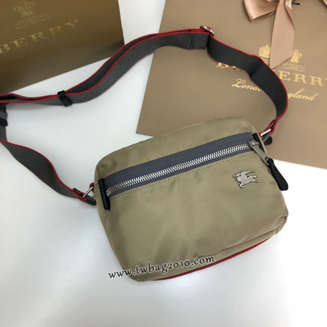 Burberry專門店新款飛行員尼龍斜背包 巴寶莉男士單肩斜挎包 yxb1495